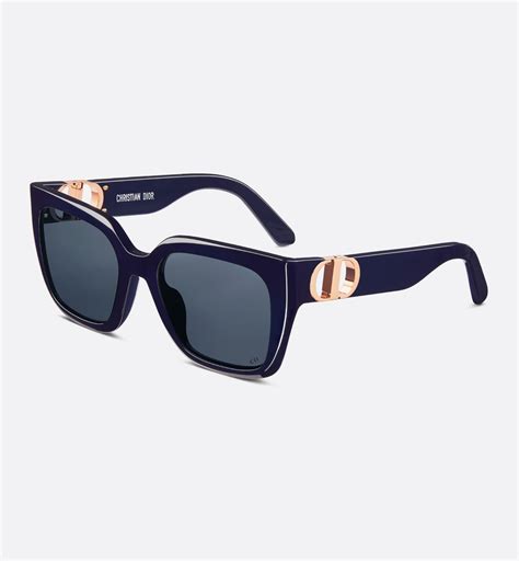 30Montaigne S8U Blue Square Sunglasses .